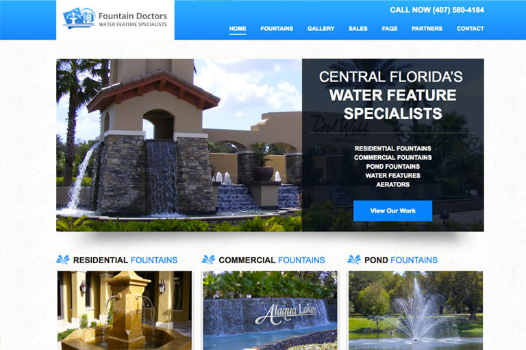 Fountain Doctors Web Site