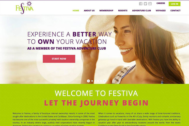 Festiva Web Site
